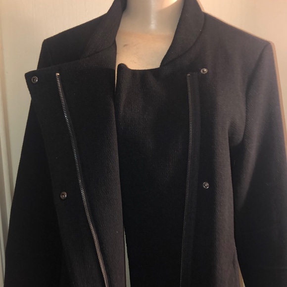 •LENGTH: 37" COAT BLACK SIZE 8 - Picture 6 of 8